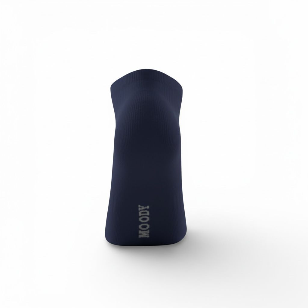 Ankle Reaching Plain Navy Blue Socks 40-45 (MM 5000 3)