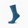 Business Casual Plain Turquoise Socks 40-45 (MM 2000 9)