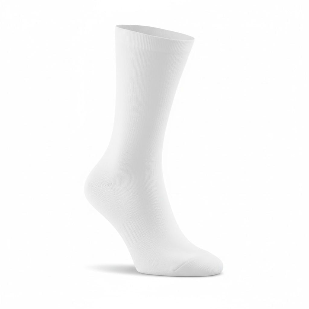 Business Casual Plain White Socks 40-45 (MM 2000 1)