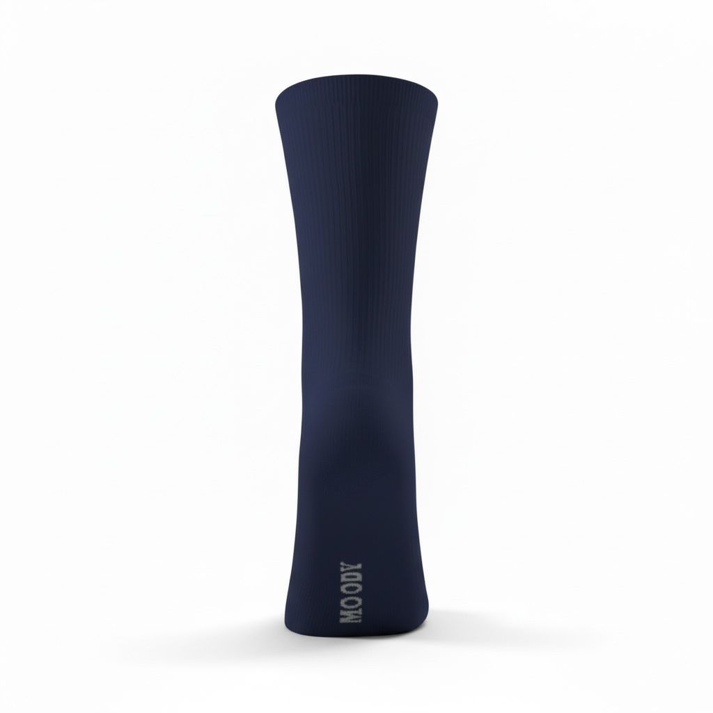 Business Casual Plain Navy Blue Socks 40-45 (MM 2000 3)