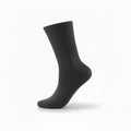 Business Casual Plain Dark Grey Socks 40-45 (MM 2000 6)