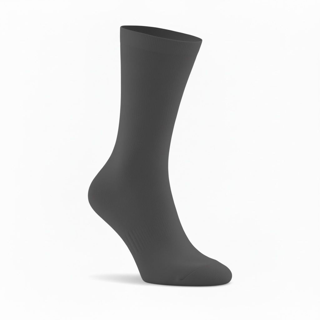 Business Casual Plain Dark Grey Socks 40-45 (MM 2000 6)