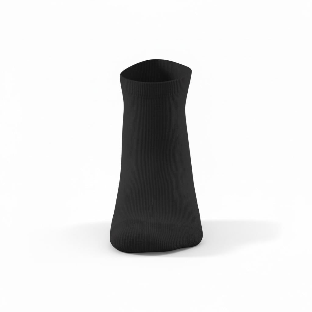 Ankle Reaching Plain Black Socks 36-40 (MW 5000 2)